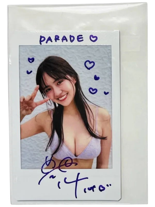 豊田ルナ 直筆サインチェキ